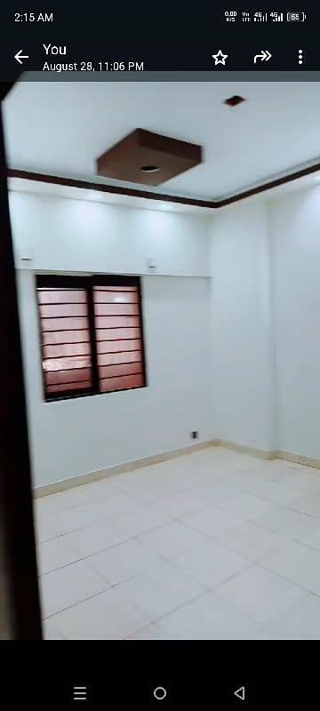 2 bad Dd flate for rent saima Presedency gulistan e johar block 7 5