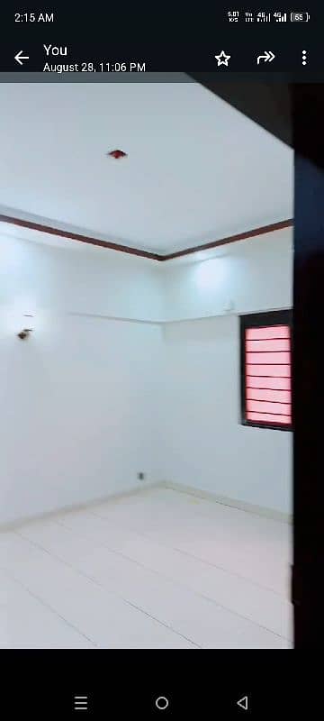 2 bad Dd flate for rent saima Presedency gulistan e johar block 7 6