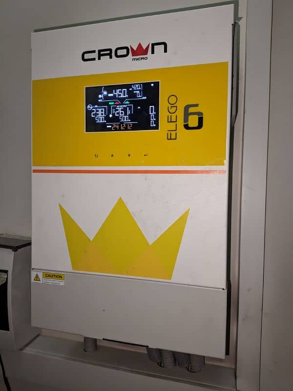 Crown Elego 6 6kw upto 7000w PV Input 0