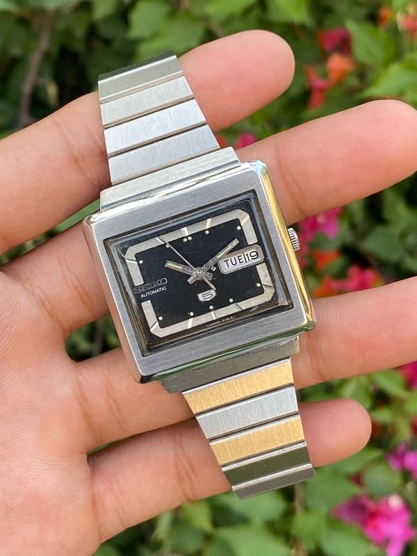 VINTAGE SEIKO 5 Automatic Mens WristWatch 4