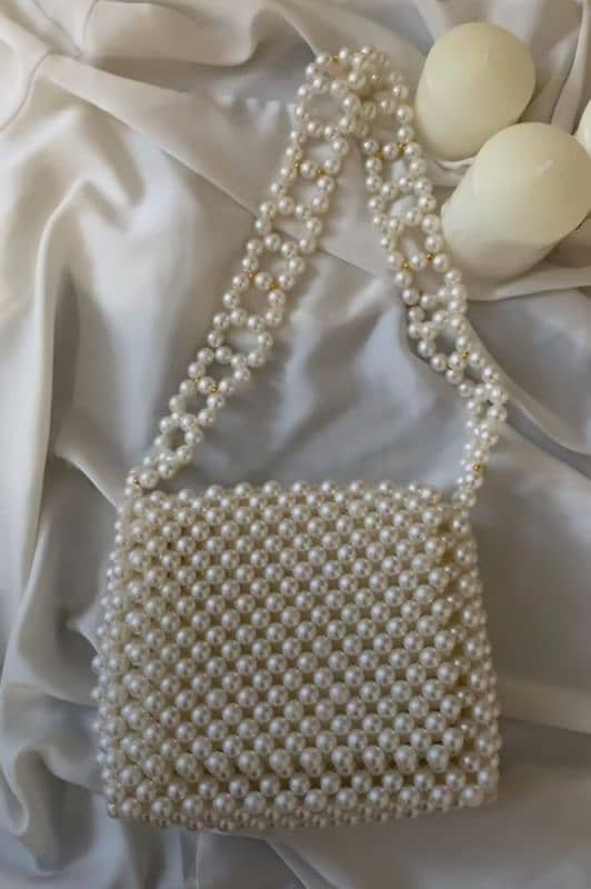 Pearls Handbag 0