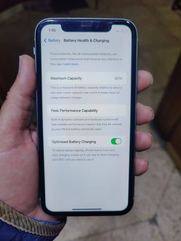 iPhone 11 128 G-b Pta Approved 80% Battery Health 5