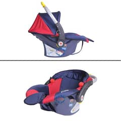 Baby carry cot caught