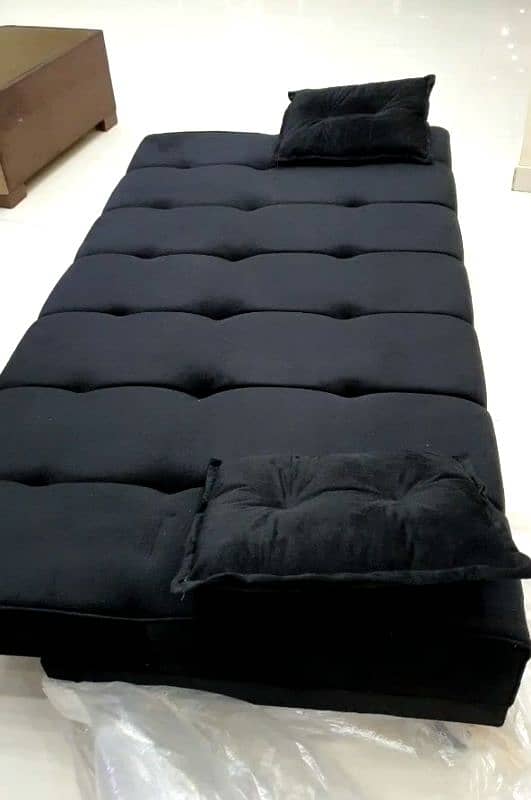 Velvet Cushion Bed Set 18