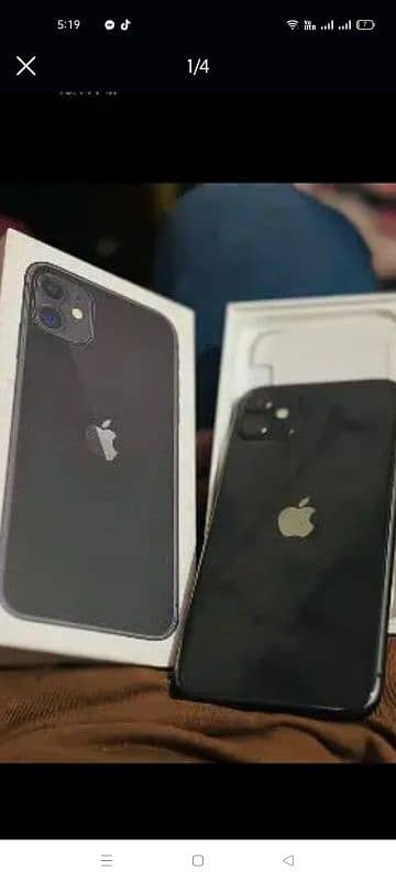 iphone 11 Factory Unlocked 3 month e sim working 10 by 10 condition 1