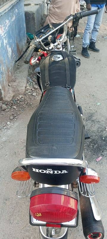 honda 125 2022 karachi number 4