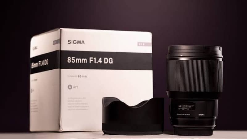 Sigma 85mm F1.4 DG HSM Art Canon mount 0