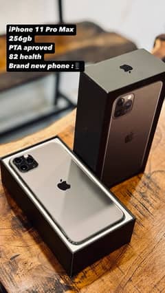 IPhone 11 Pro Max 256gb pta aproved fix price