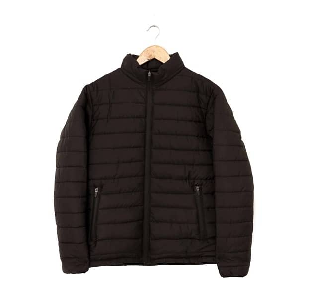 Puffer Plain Jackets/ Men's Jacket/men's Parachute Plain Puffer Jacket 2