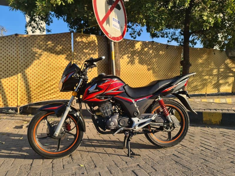 Honda cb150f 9