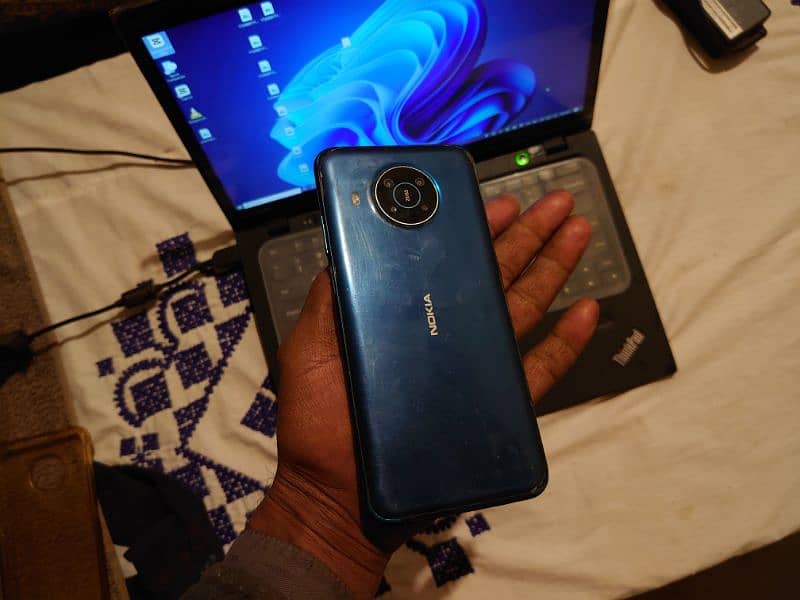 nokia x20 non pta with box 8GB exch 0