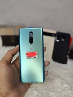 OnePlus 8 official pta approved with box 65 is fix price