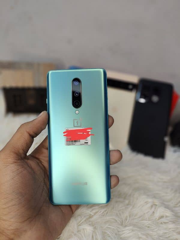 OnePlus 8 official pta approved with box 70 is fix price 0