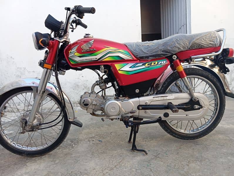 honda CD-70.2023 model. Punjab Chet k dy. exchange possible 0