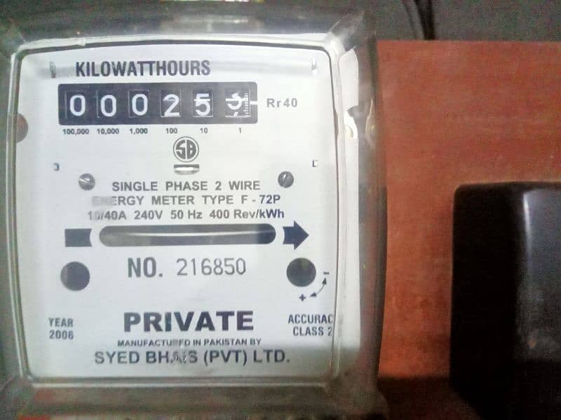 Electric Meter Board with Circuit Breaker 2