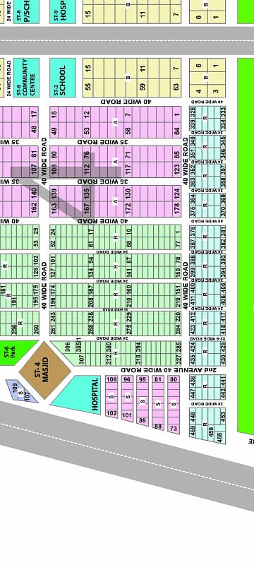 88 Sq Yd Commercial Plot Sale In Saadi Garden Block 4 Scheme 33 0