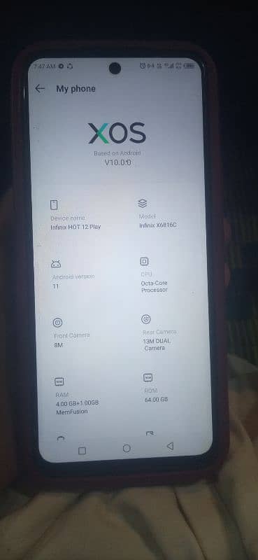 infinix 4+64 0