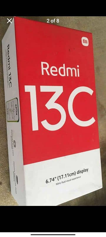 redmi 13c full box and charger 10 mother warranty phonecall03025798895 4