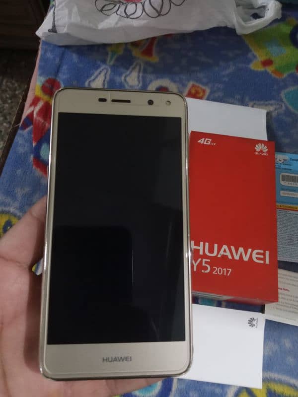 Huawei y5 2/16 GB good condition 4G complete box PTA officel Approved 2