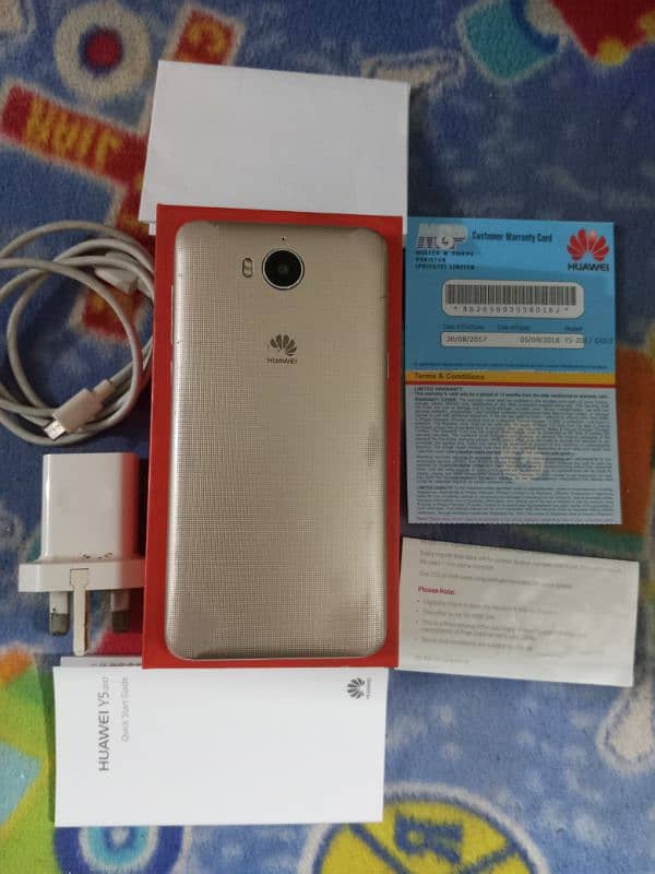 Huawei y5 2/16 GB good condition 4G complete box PTA officel Approved 8