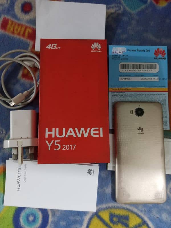 Huawei y5 2/16 GB good condition 4G complete box PTA officel Approved 13