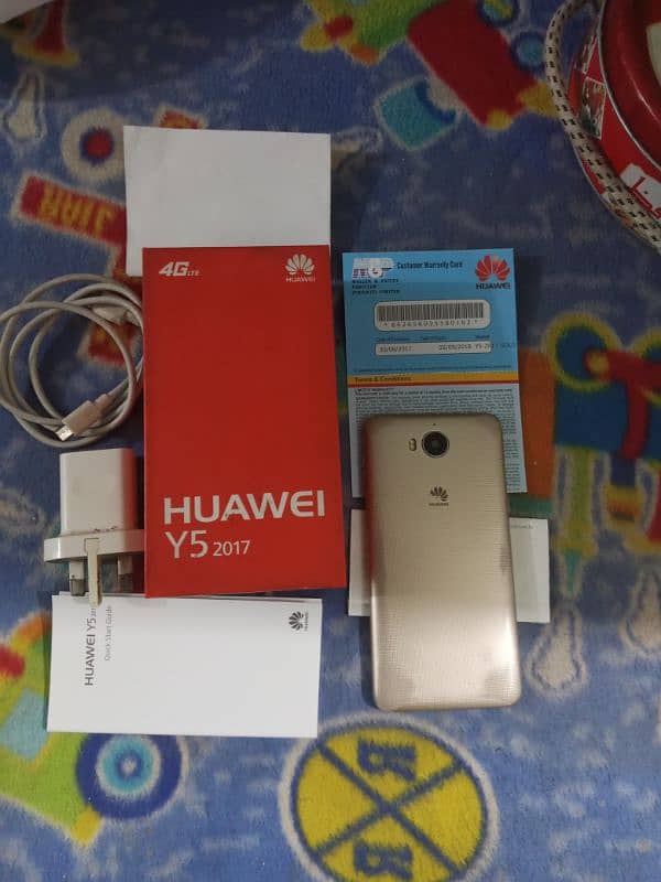 Huawei y5 2/16 GB good condition 4G complete box PTA officel Approved 14