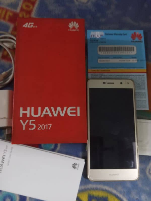 Huawei y5 2/16 GB good condition 4G complete box PTA officel Approved 15