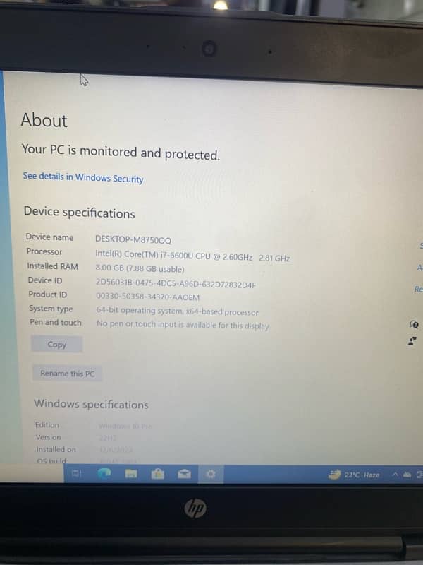 Dell full graphics machine 17