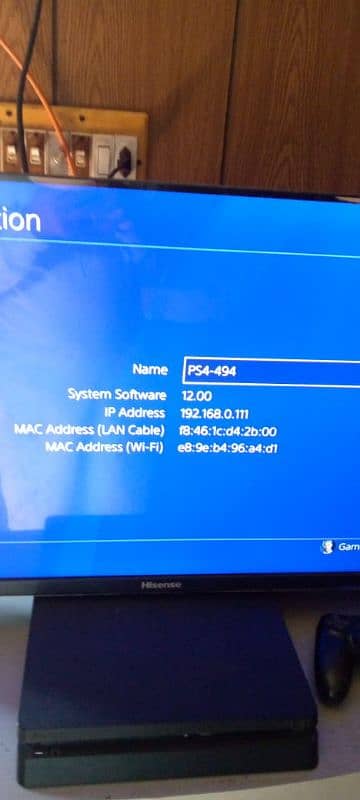 PS4 Slim |Non JailBroken|With Original Controller|With RE4 REMAKE| 3