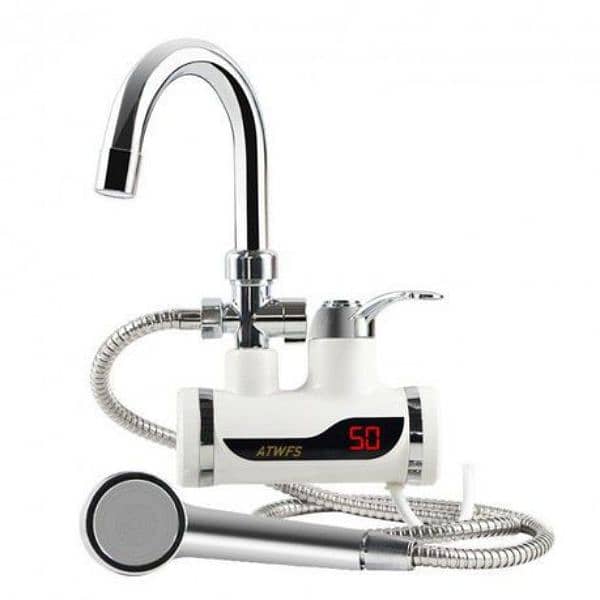 Electric Faucet Tap Water Heater with Shower 3