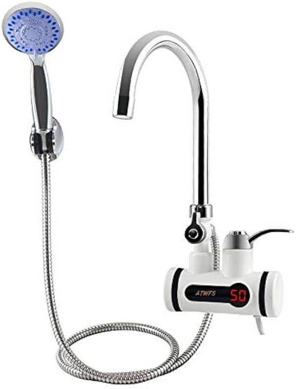 Electric Faucet Tap Water Heater with Shower 4