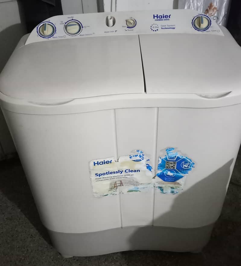 Haier Semi Automatic Washing Machine 8kg 11