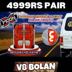 SUZUKI BOLAN REVO STYLE BACKLIGHT PAIR WITH GRIP FITTING AND WARRANTY