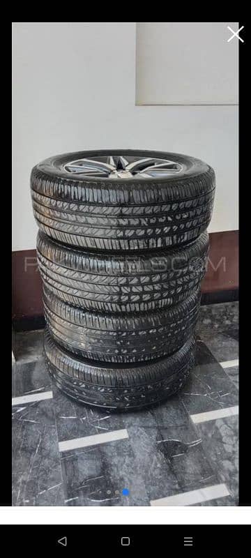 Rivo,Prado tyres and rym are in very good condition 1