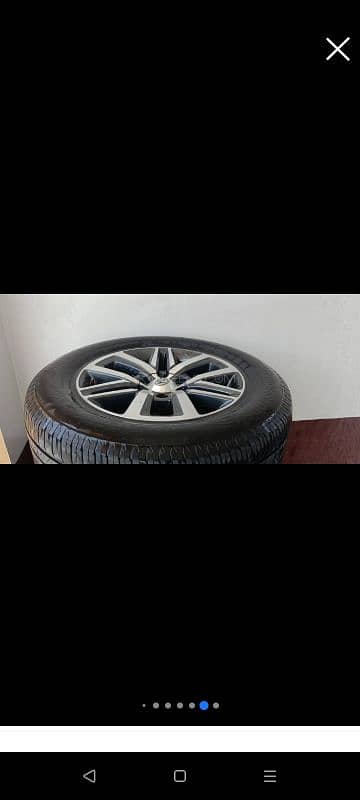 Rivo,Prado tyres and rym are in very good condition 3