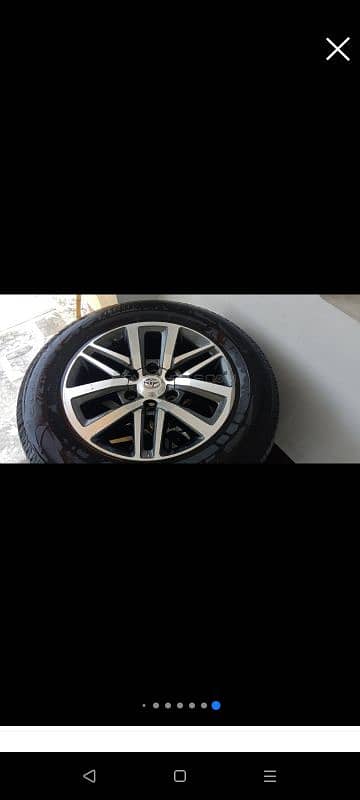 Rivo,Prado tyres and rym are in very good condition 4