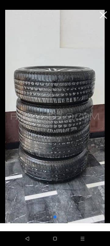 Rivo,Prado tyres and rym are in very good condition 5