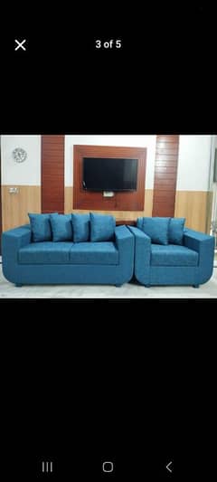 6 seater sofa set used