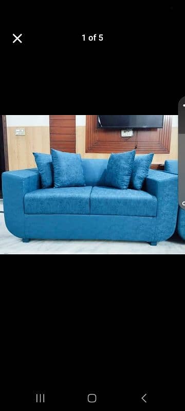 6 seater sofa set used 2