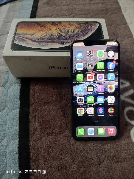 Iphone XS Max PTA Approved 64gb with Box 5