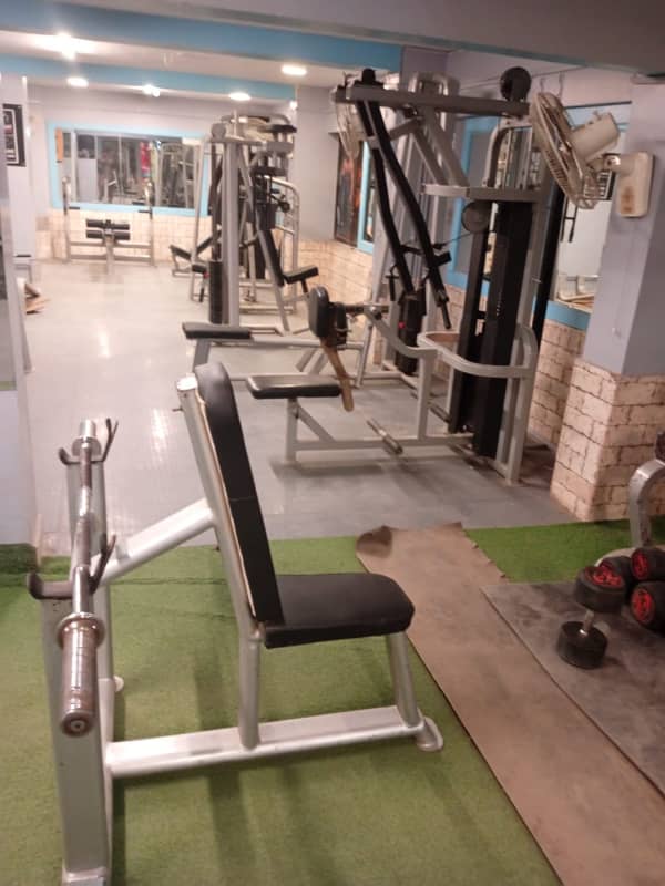 Running Gym 2700 Sq Fts Mezzeine Floor in VIP Block 4 Gulistan e Jauhar 2