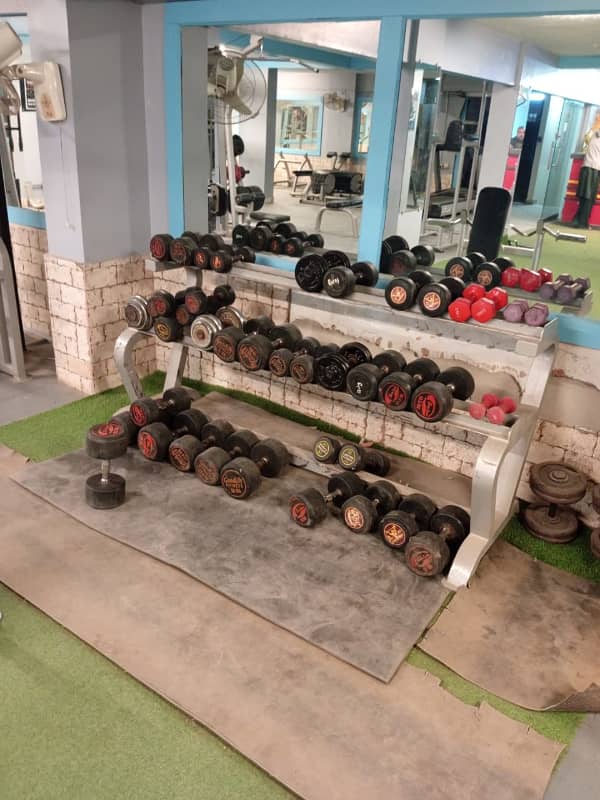 Running Gym 2700 Sq Fts Mezzeine Floor in VIP Block 4 Gulistan e Jauhar 3