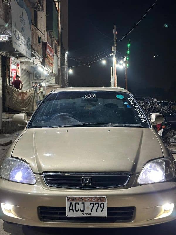 Honda Civic 1999 automatic my family car 4