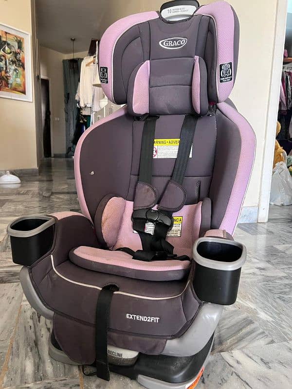 Graco Extend2Fit 3in1 car seat 0