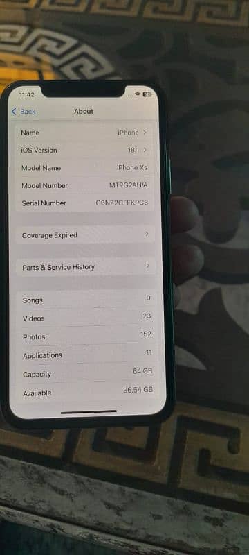 Apple Iphone XS PTA 5