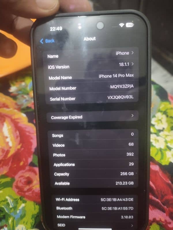 iphone 14 pro max 256gb 0