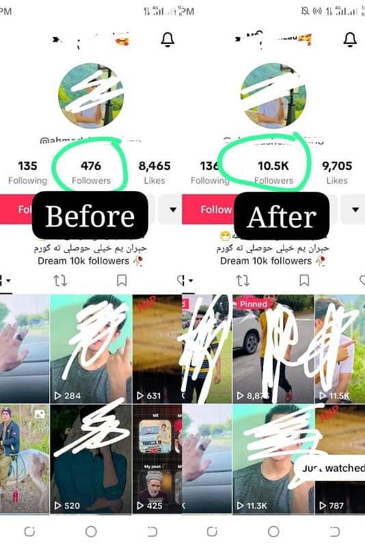 TikTok likes Follower available cheap Price 0