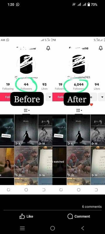 TikTok likes Follower available cheap Price 3