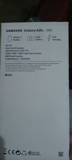 Samsung A20s 3-32GB