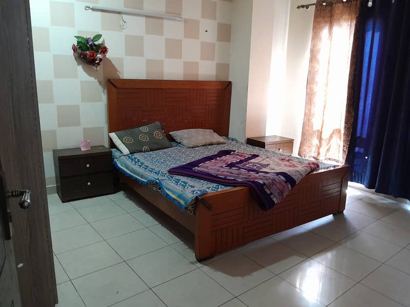 2 bedrooms family apartments short time daily basis available for rent in islamabad bharia town 3